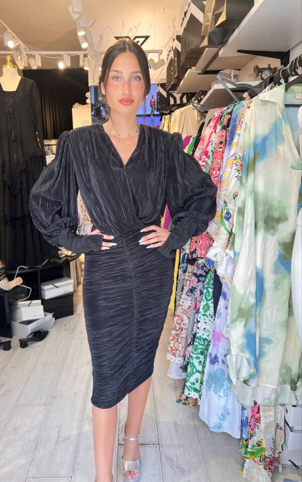 kim black dress