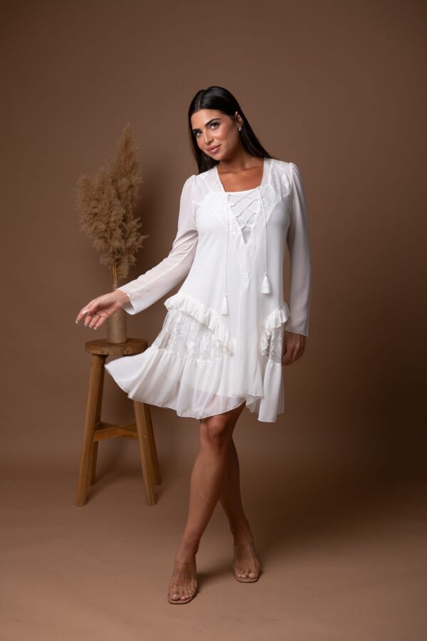 wedding layered dress