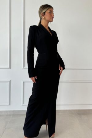 tailored jacket button dress